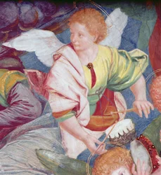 Le Concert des Anges, 1534-36 (détail)